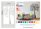 Adesivo Decorativo - Árvore design 02