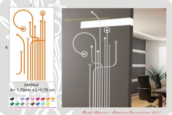 Adesivo Decorativo - Design Wall